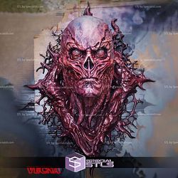 Vecna Stranger Things Wall Bust 3D Printing Models STL Model