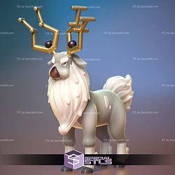 Wyrdeer Pokemon Complete STL Files 3D Model
