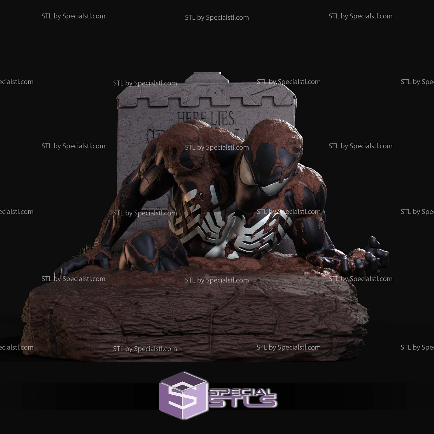 Spiderman Kravens Last Hunt STL Files 3D Model — view 2