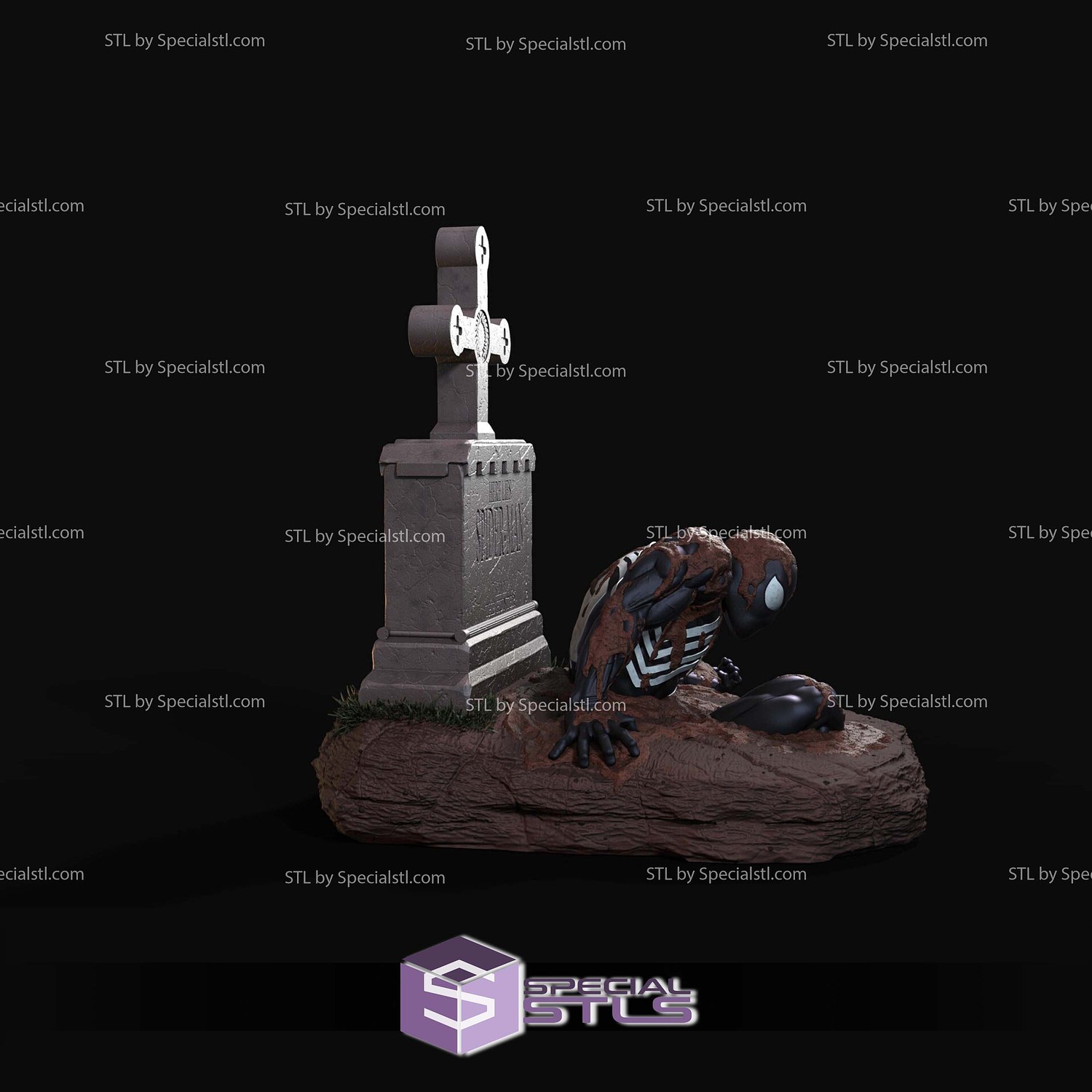 Spiderman Kravens Last Hunt STL Files 3D Model — view 5