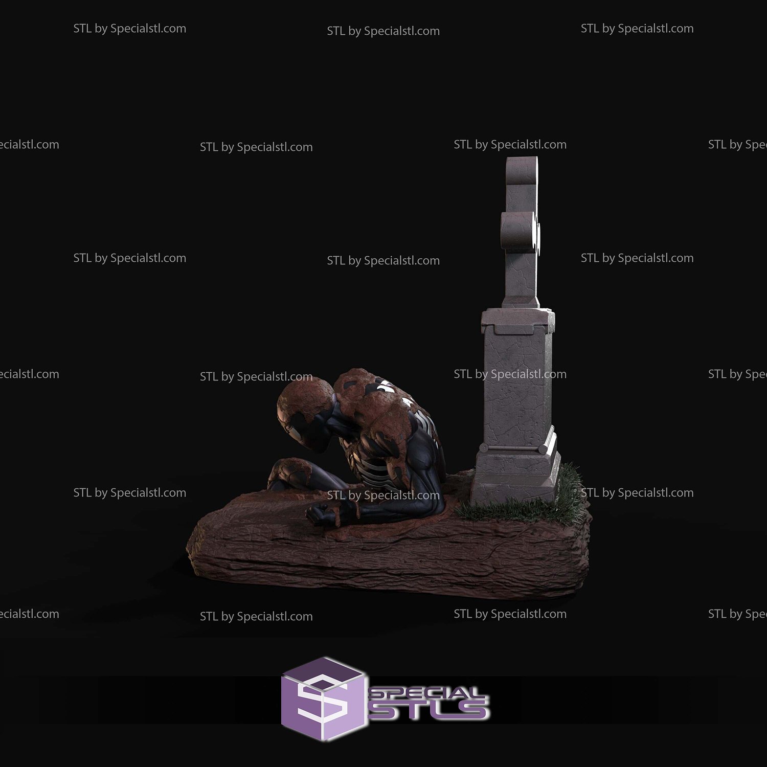 Spiderman Kravens Last Hunt STL Files 3D Model — view 8