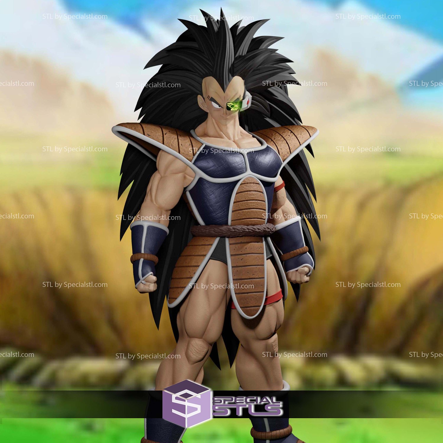 Raditz Standalone V2 3D Printer Files STL Model — view 4