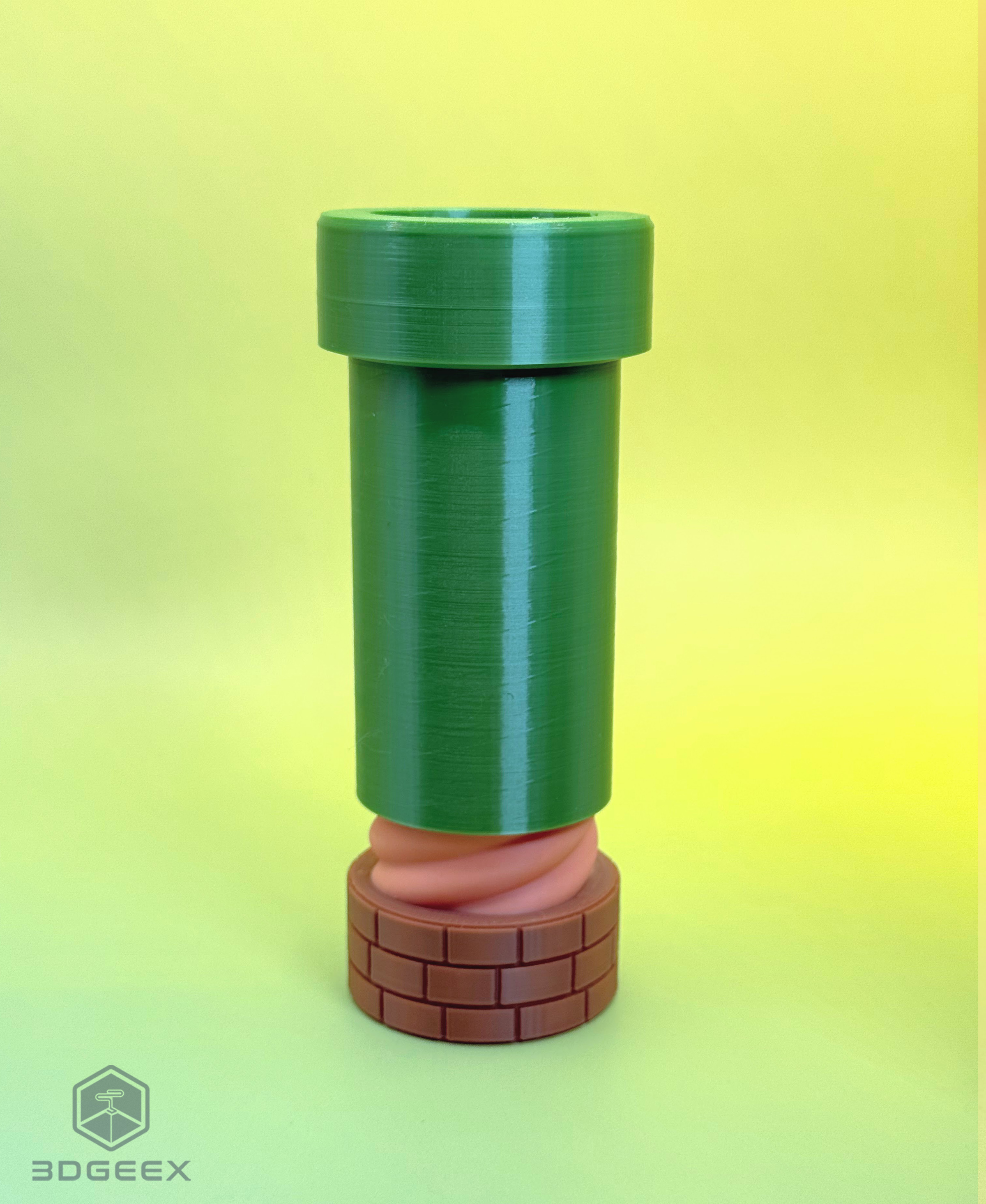 Mario's Secret Containers 3D STL Model — view 3