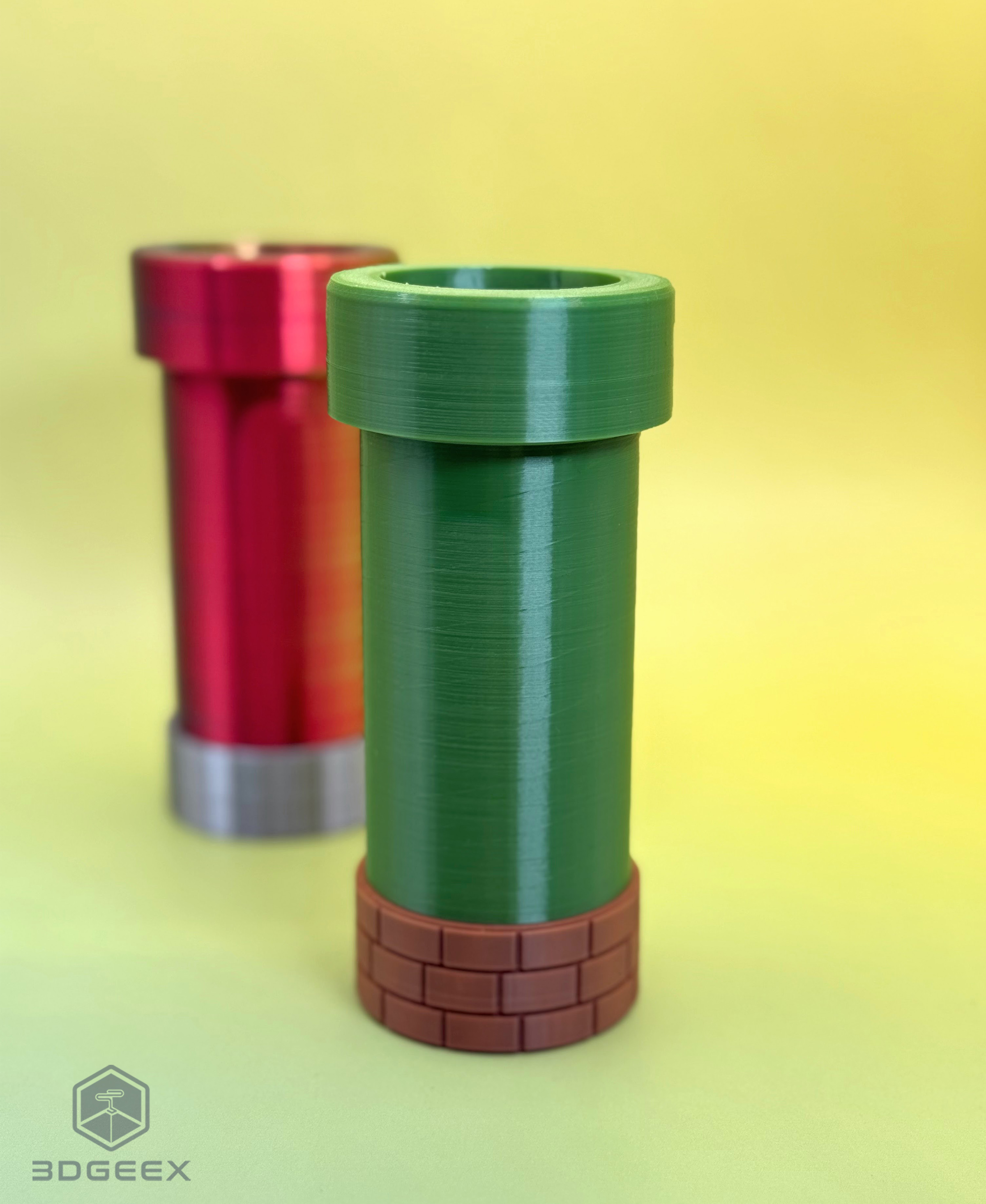 Mario's Secret Containers 3D STL Model — view 4