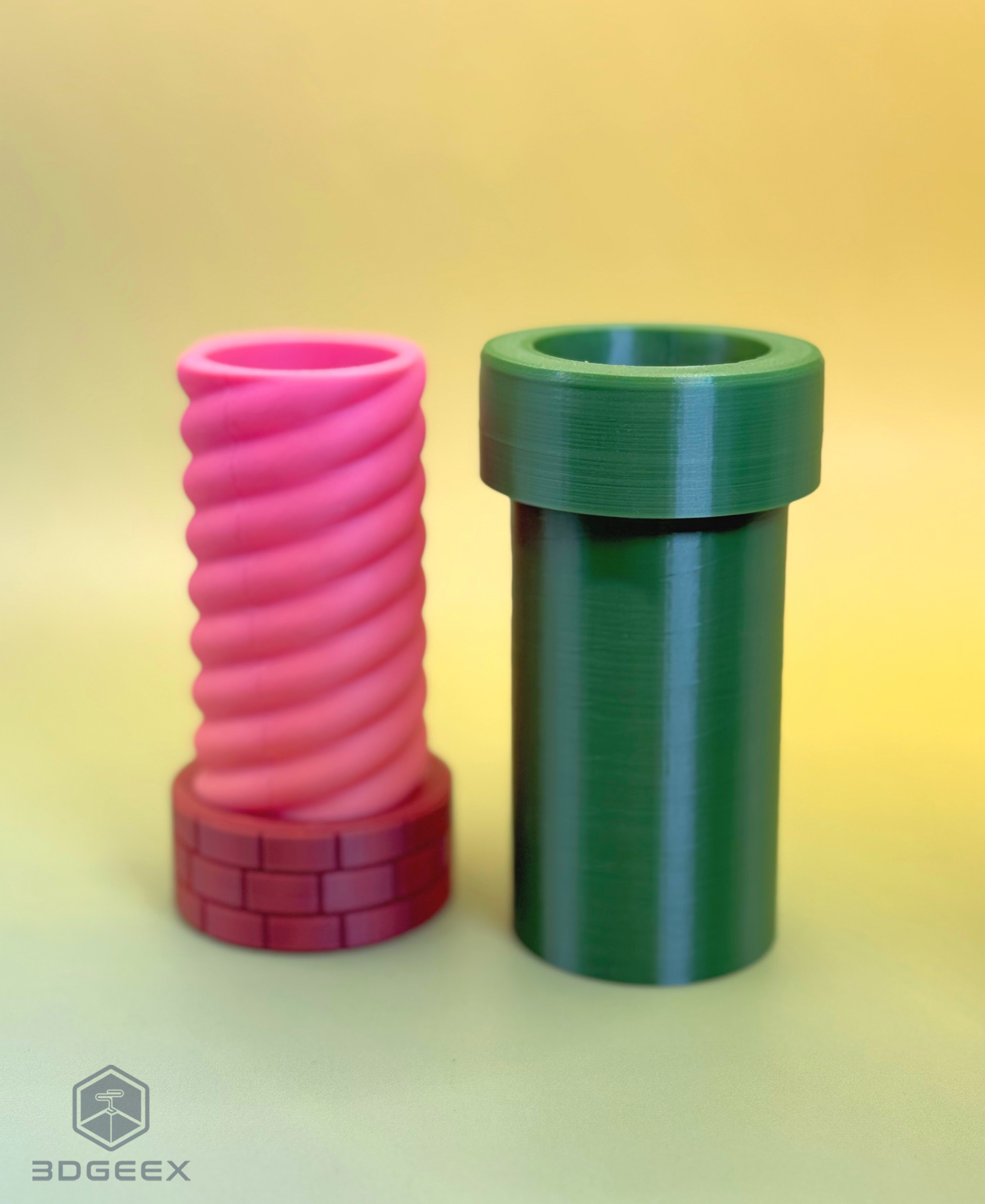 Mario's Secret Containers 3D STL Model — view 5