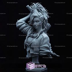 Gemma Monster Hunter Wilds Bust Sculptures 3D Printing STL Model