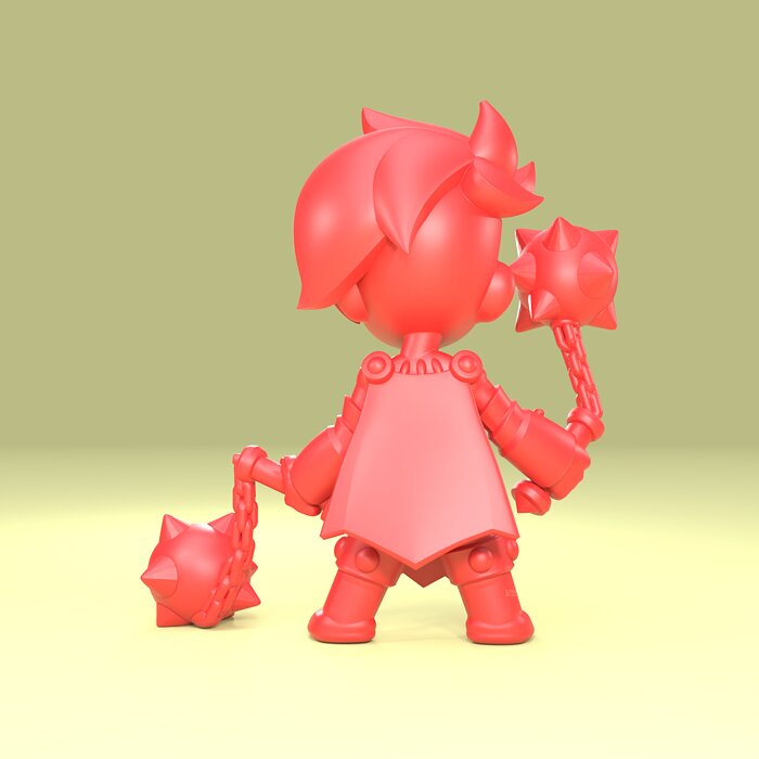 Lumi Original - Brawl Stars 3D OBJ Model — view 3