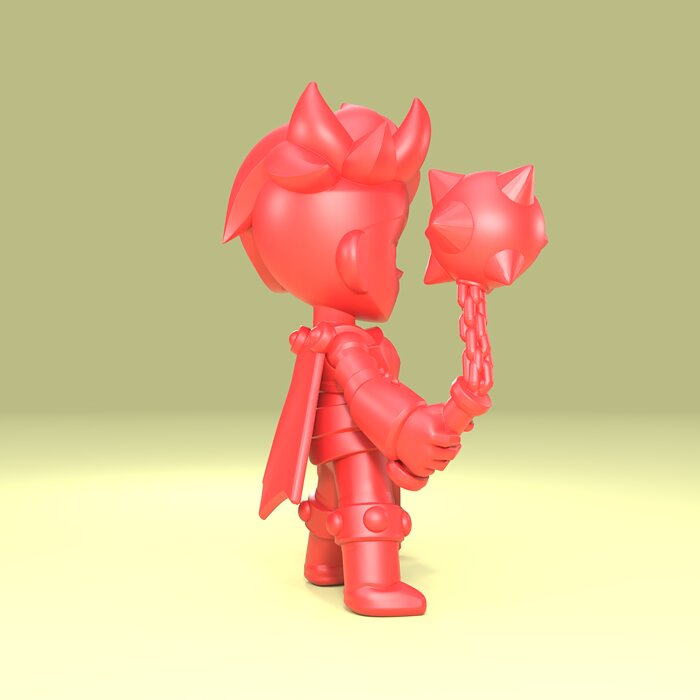 Lumi Original - Brawl Stars 3D OBJ Model — view 4