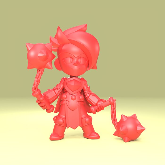 Lumi Original - Brawl Stars 3D OBJ Model — view 5
