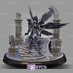 Saint Seiya Hades Temple Diorama STL Files 3D Model