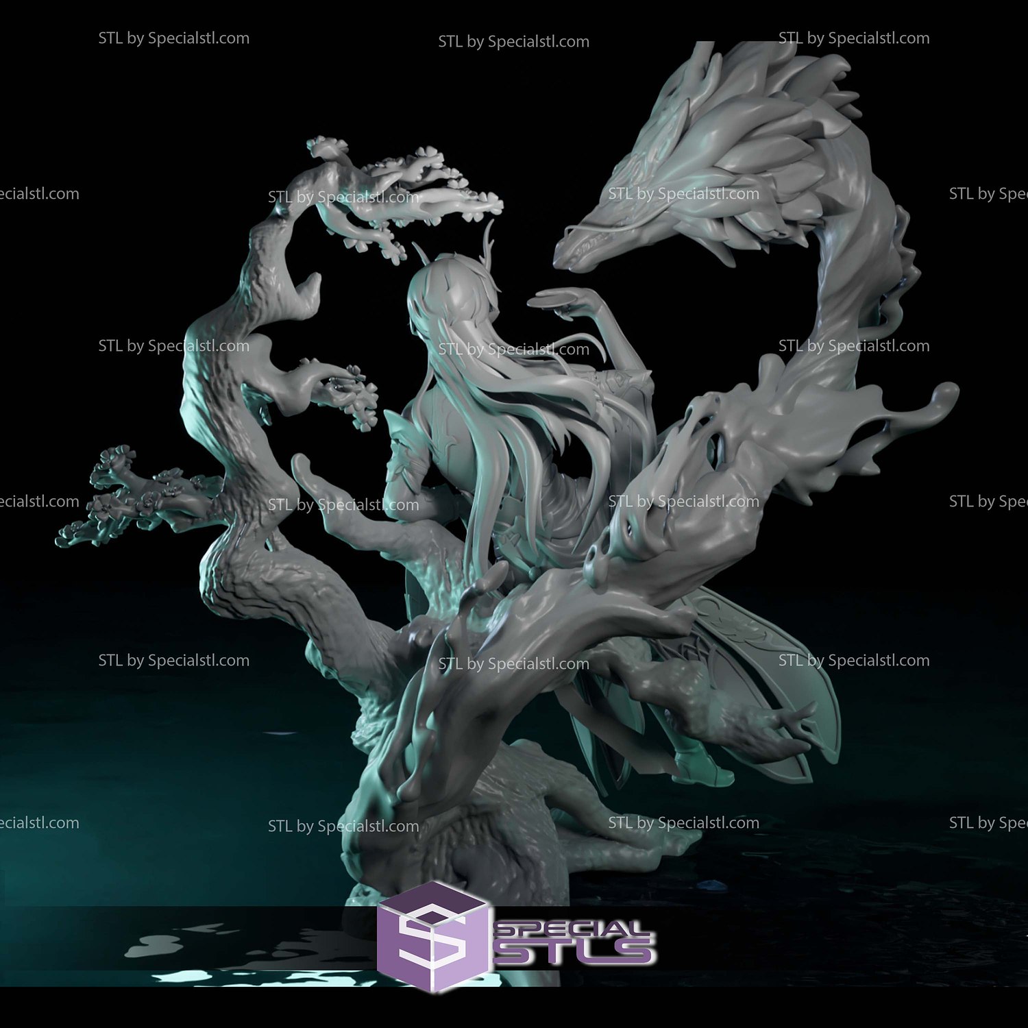 Dan Heng Honkai Star Rail 3D Printer Files STL Model — view 2