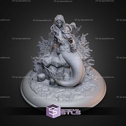Mermaid Fanart 1 10 STL Files 3D Model