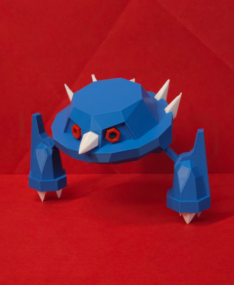 Metang Low Poly Pokemon 3D 3MF Model — view 2