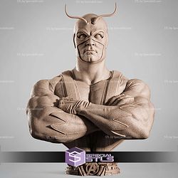Dr Hank Pym Giant Man Portrait Bust STL Files 3D Model