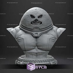 Juggernaut Museum Pose Bust STL Files 3D Model