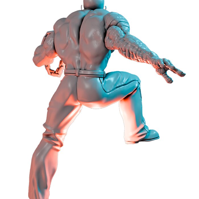 The Crushinator IX - Tabletop RPG Miniature 3D STL Model — view 2