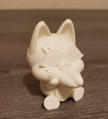 Turbo Granny Lucky Cat from DanDaDan 3D STL Model