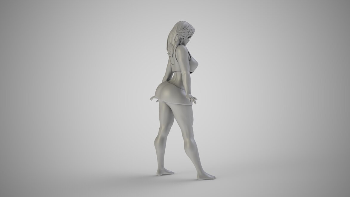 Look Cute 3D STL Model — view 4