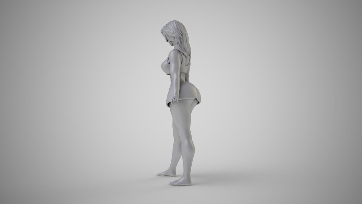 Look Cute 3D STL Model — view 7