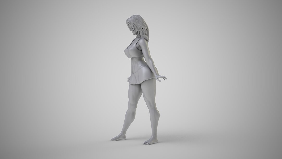 Look Cute 3D STL Model — view 8