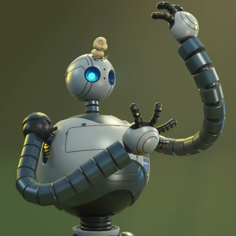 Roz The Wild Robot 3D Printer Files | Assembly STL Model
