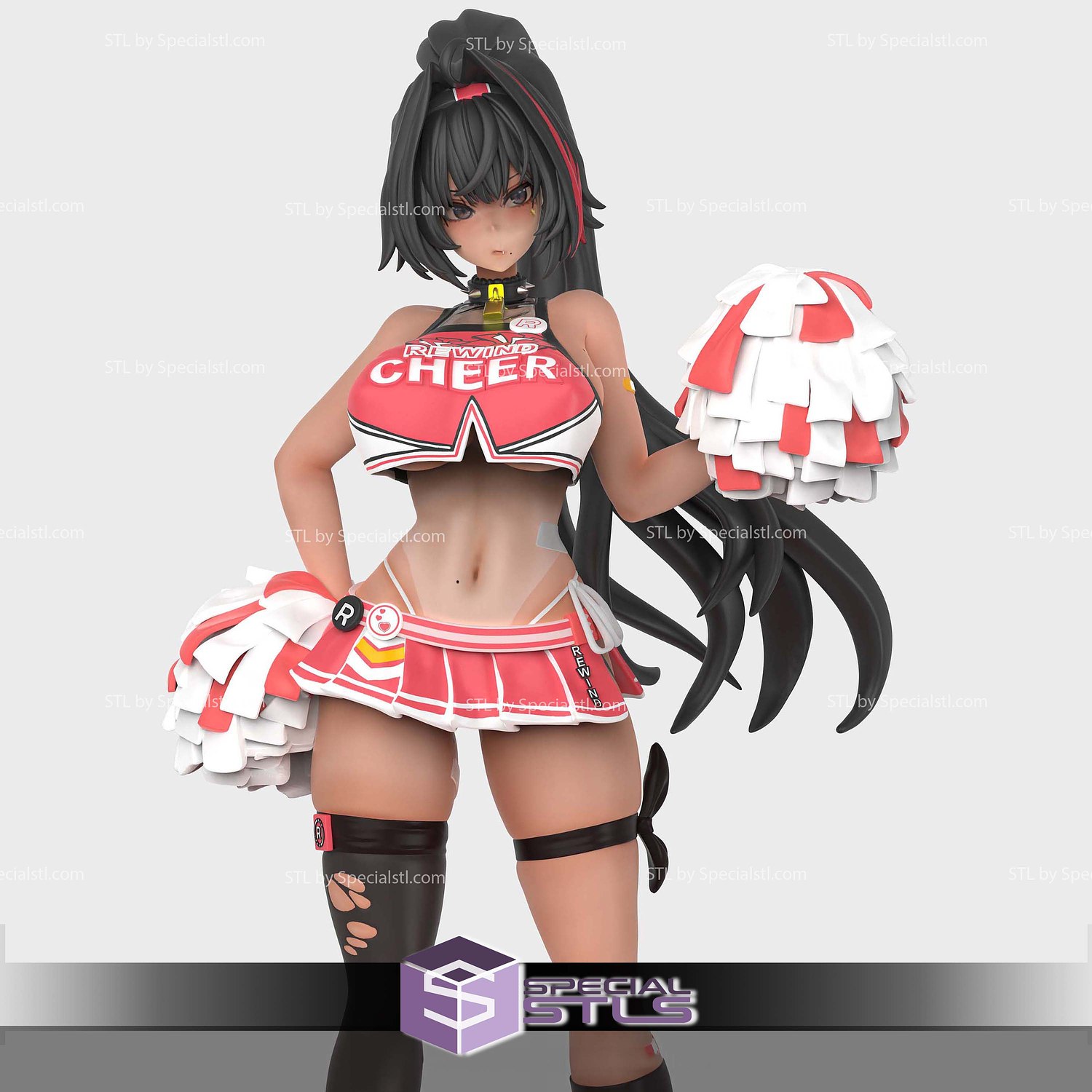 Bay Nikke Goddess of Victory STL Files 3D Model — view 4