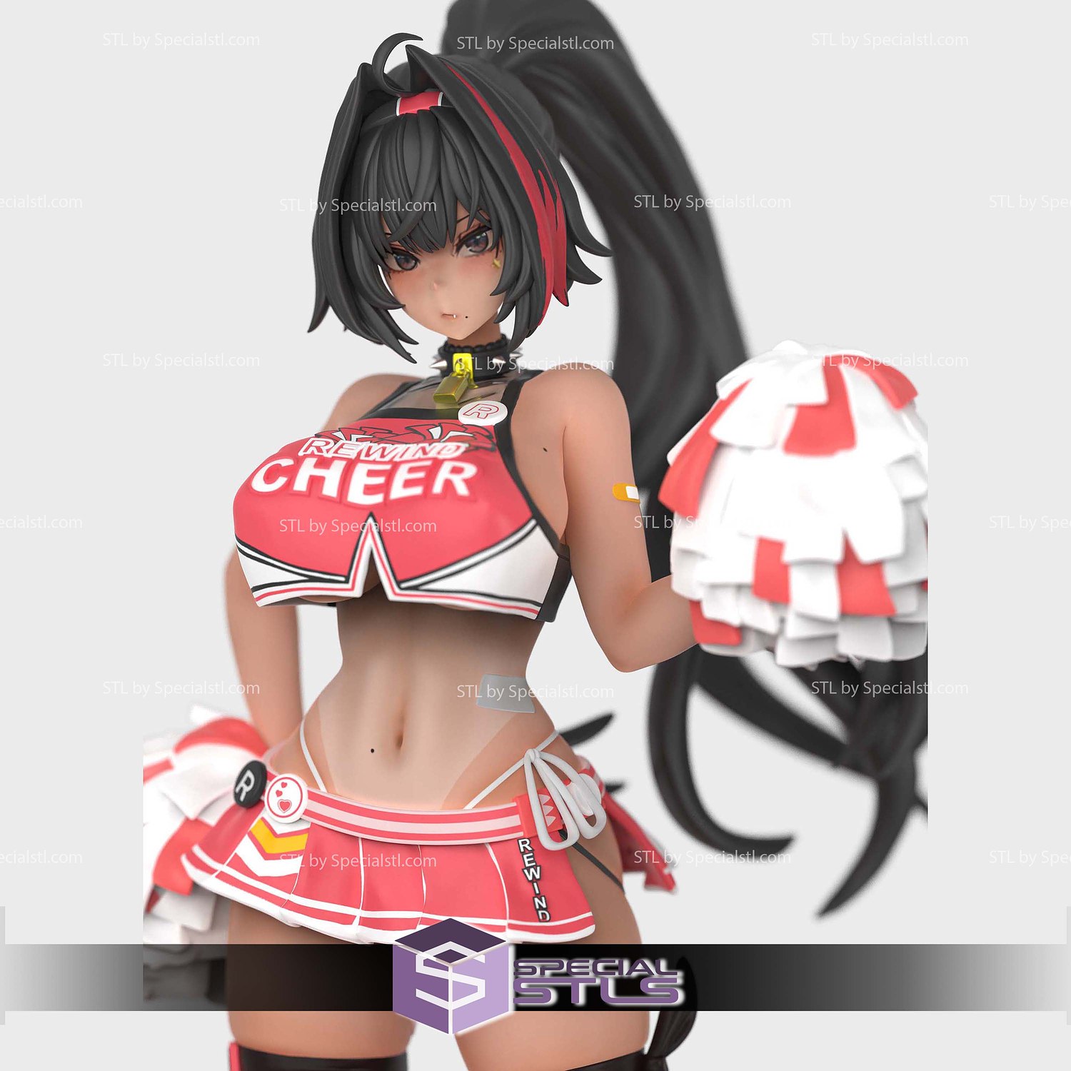 Bay Nikke Goddess of Victory STL Files 3D Model — view 5