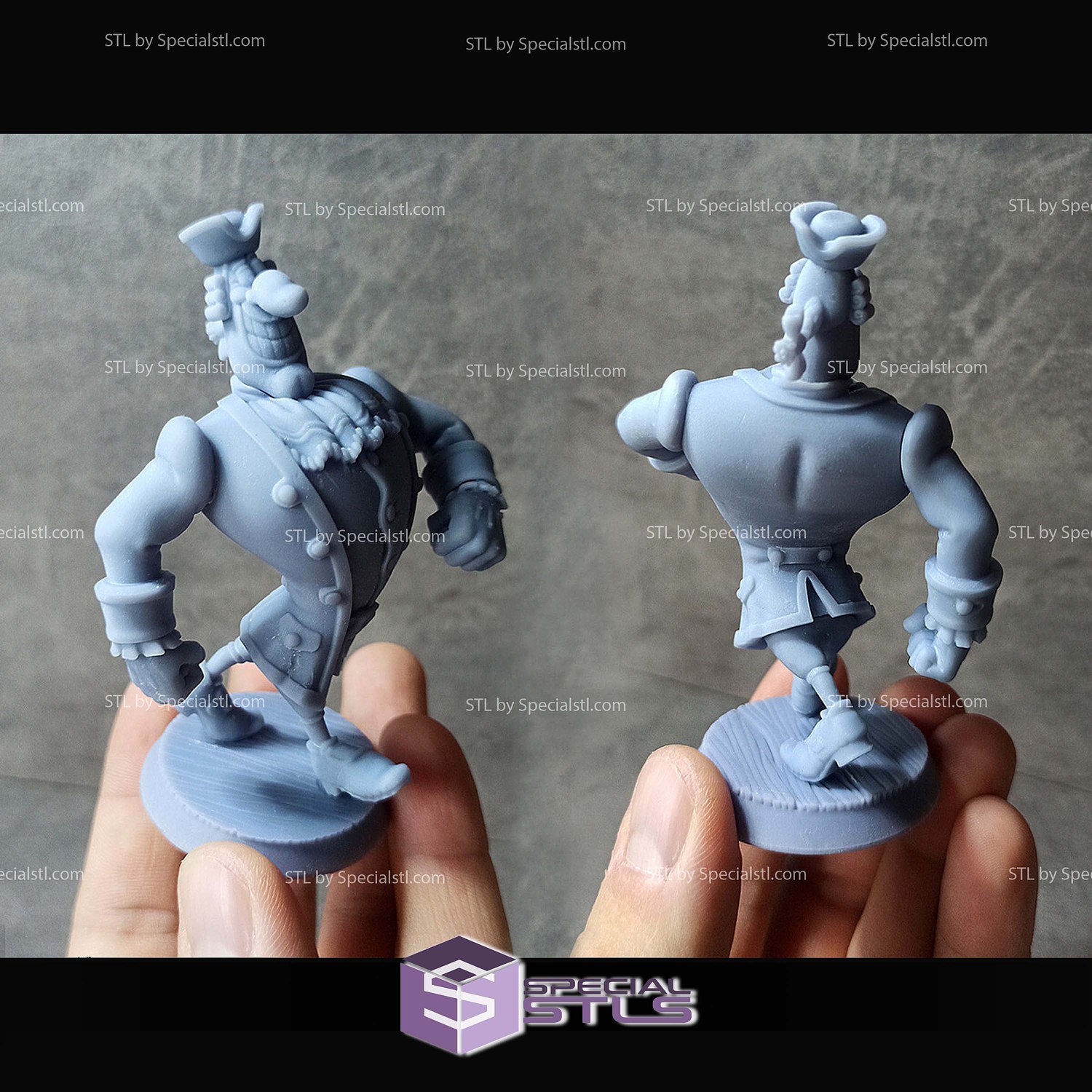 Dr Livesey Treasure Island 1988 3D Printing Models STL Model — view 5