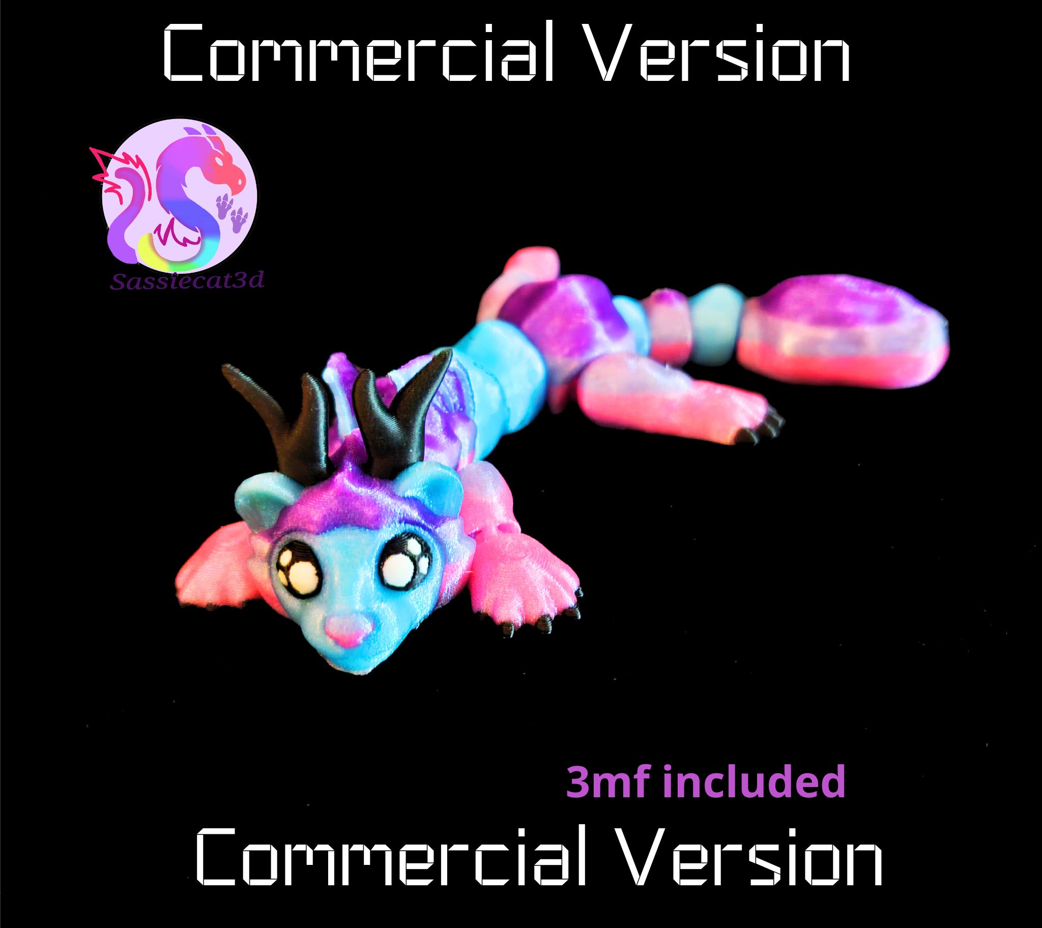 Forest Spirit Baby (Commercial Use) 3D STL Model — view 2