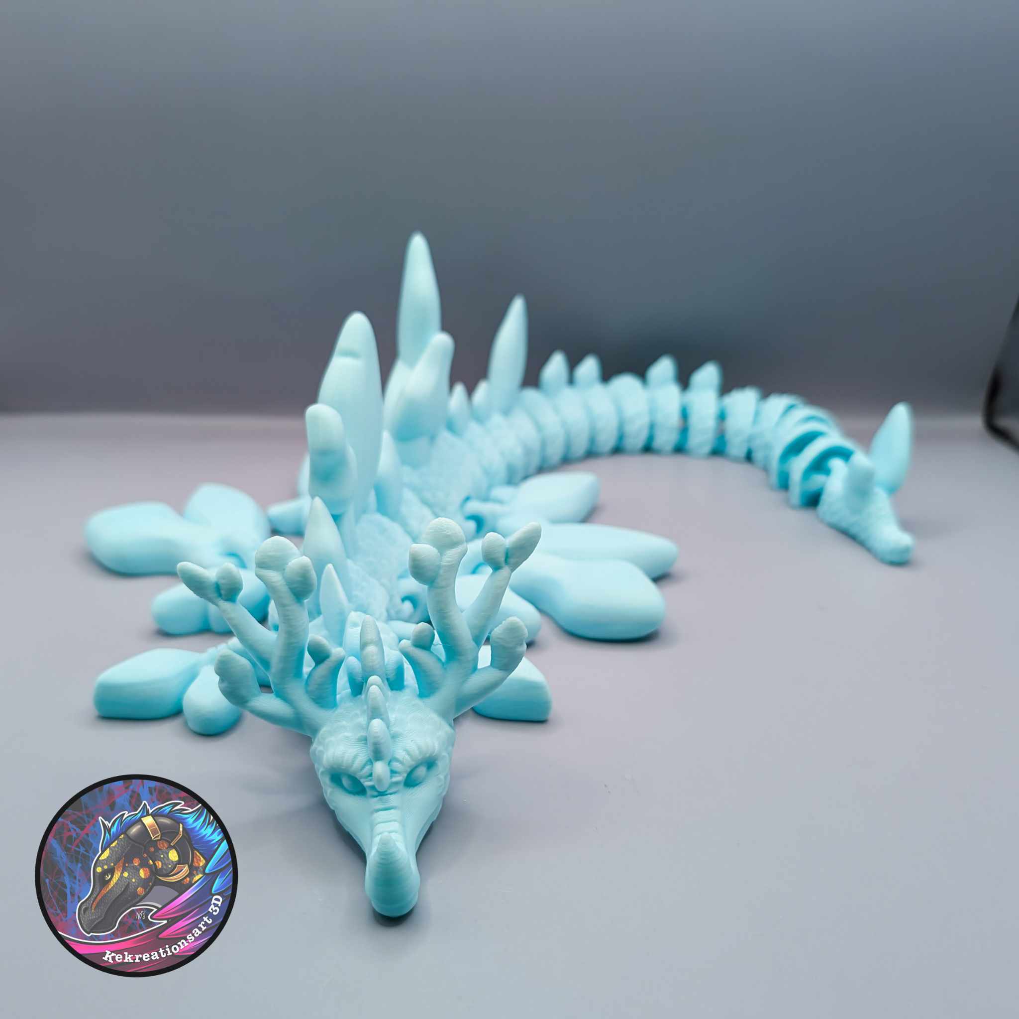 Flexi Leafy Sea Dragon 3D STL Model