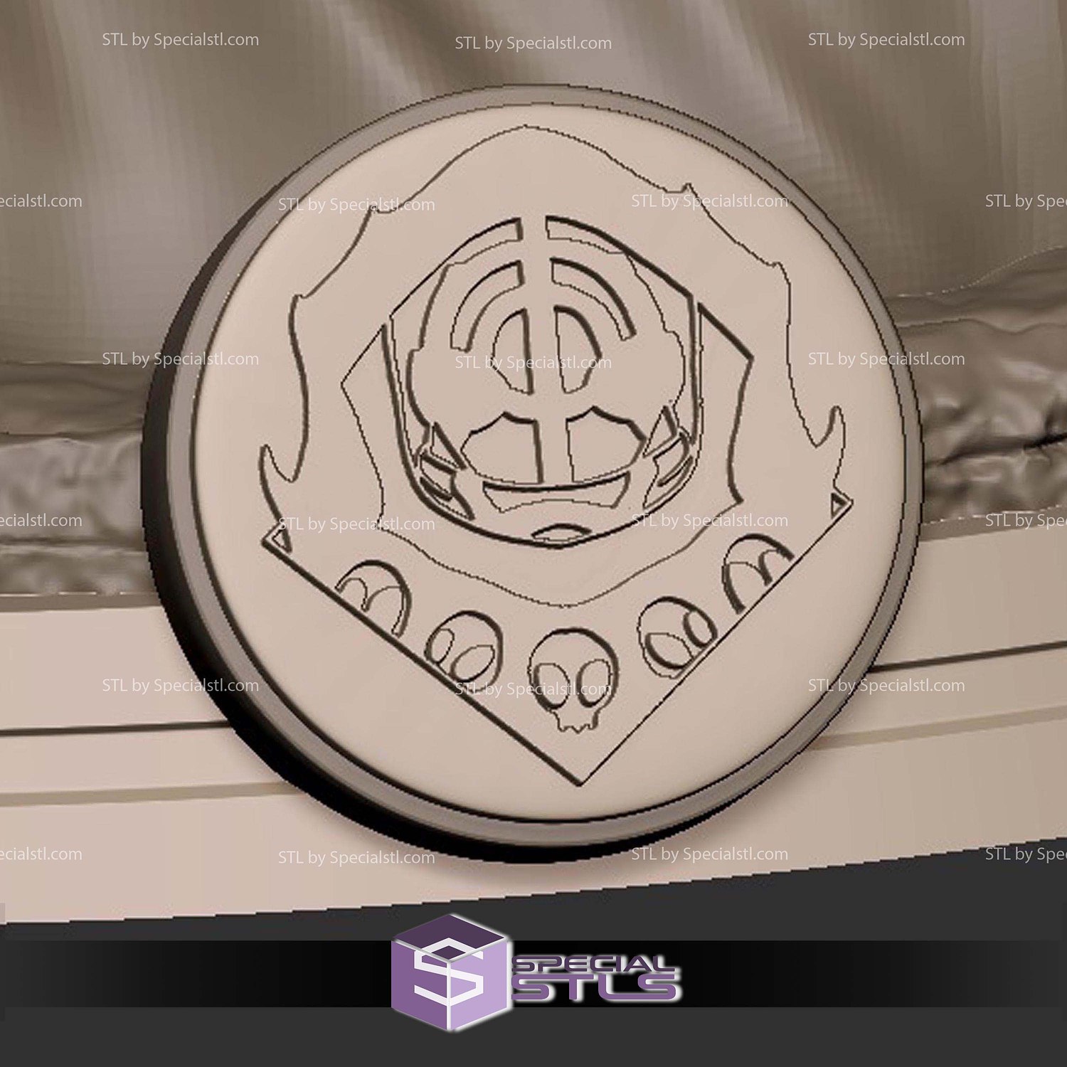 Tusk Solo Leveling from Diorama STL Files 3D Model — view 3