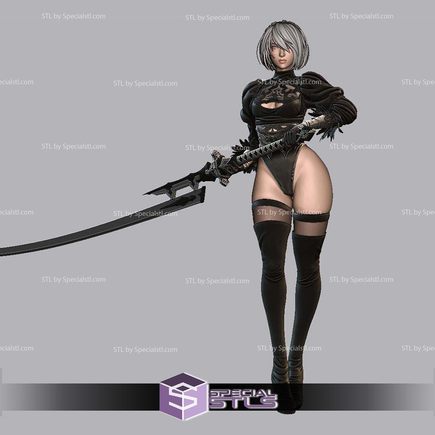 2B with Virtuous Contract STL Files 3D Model — view 2