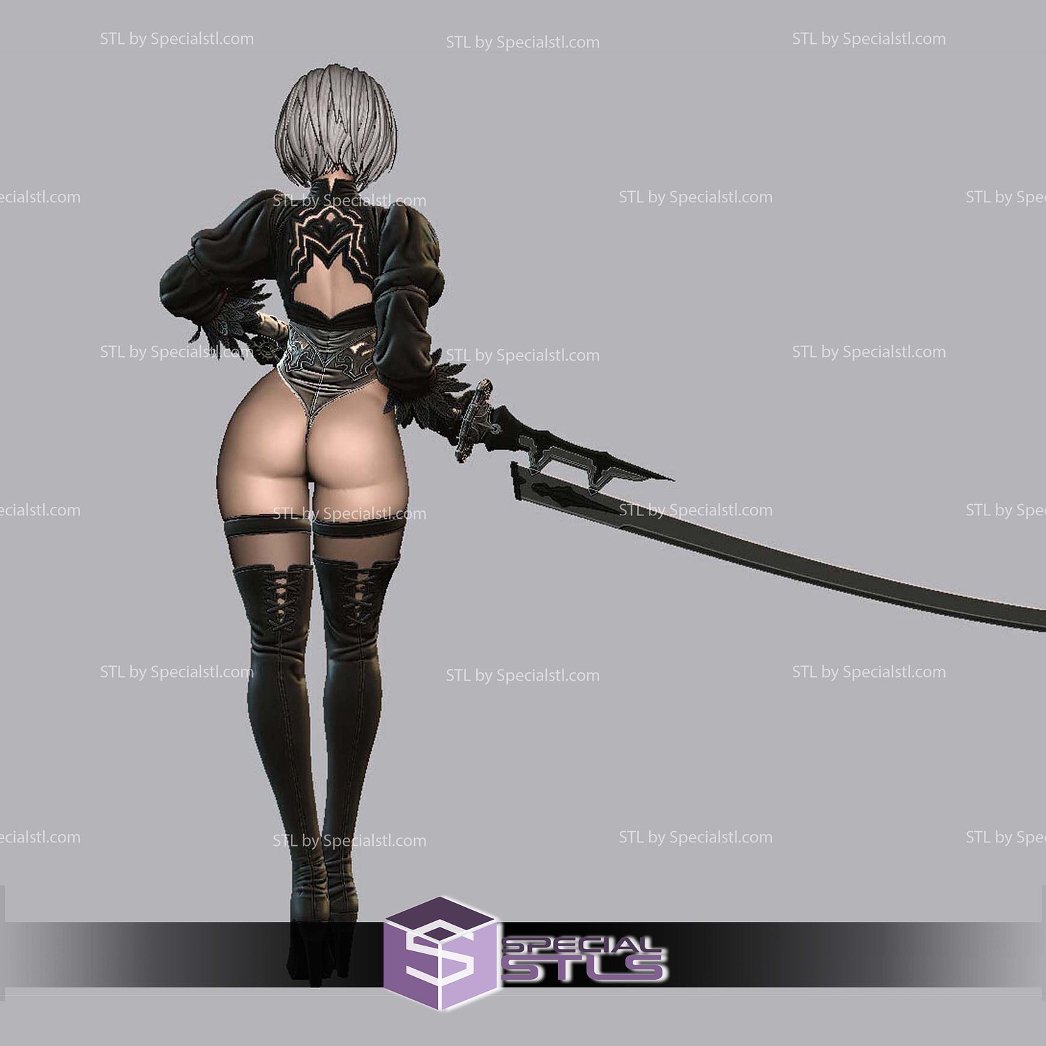 2B with Virtuous Contract STL Files 3D Model — view 3