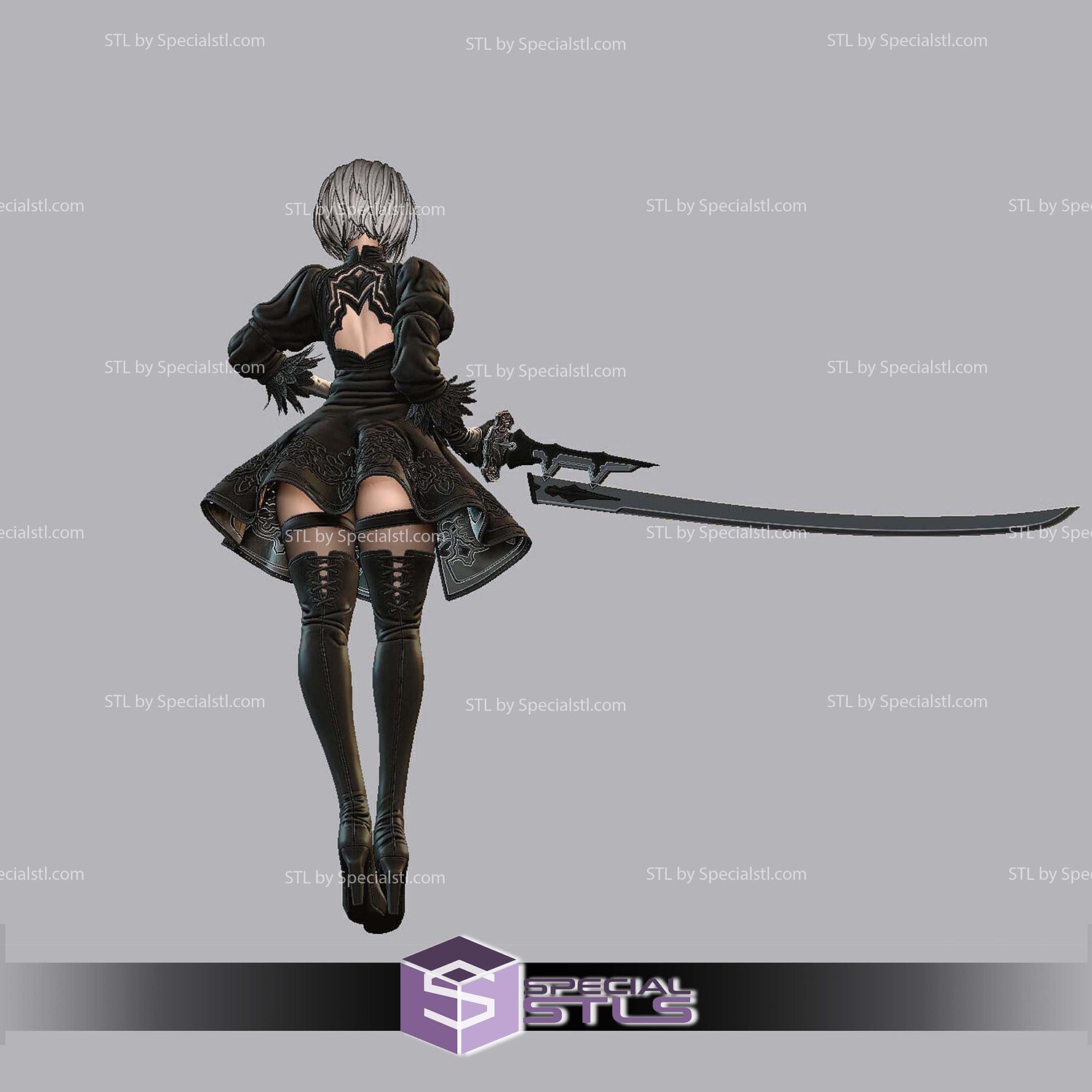 2B with Virtuous Contract STL Files 3D Model — view 4