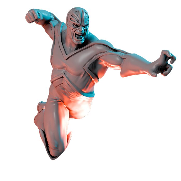 Captain Tea Time VII - Fantasy 3D Print Model STL Model — view 2