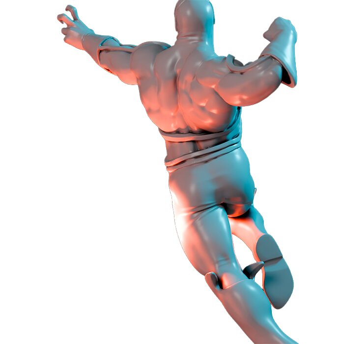 Captain Tea Time VII - Fantasy 3D Print Model STL Model — view 3