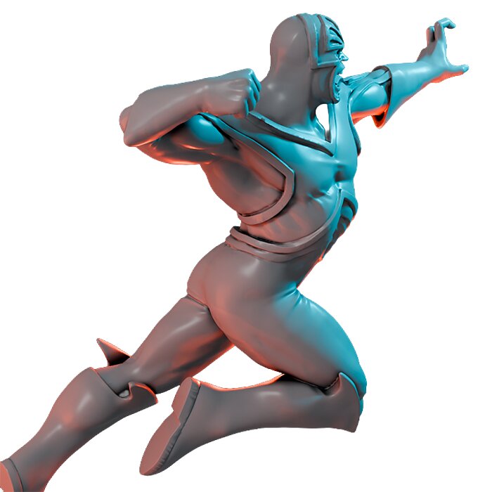 Captain Tea Time VII - Fantasy 3D Print Model STL Model — view 4
