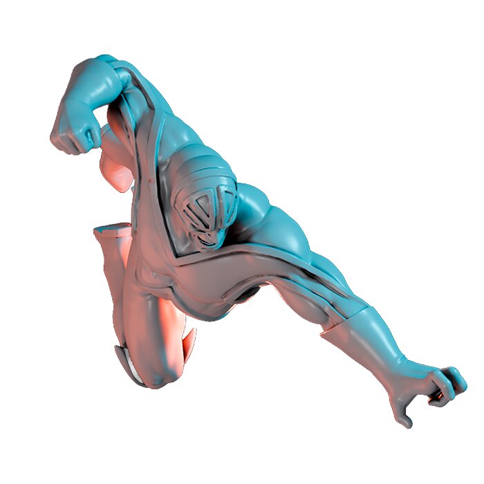 Captain Tea Time VII - Fantasy 3D Print Model STL Model — view 6