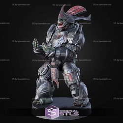 Brute Chieftain Controler Holder STL Files 3D Model