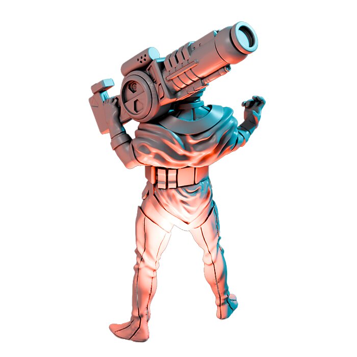 Klang The Ruler IV - Fantasy 3D Print Model STL Model — view 2