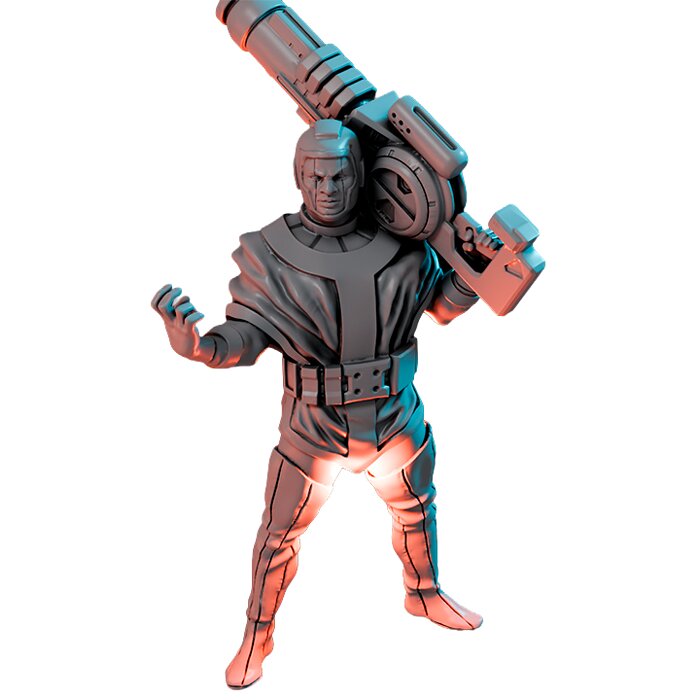 Klang The Ruler IV - Fantasy 3D Print Model STL Model — view 3