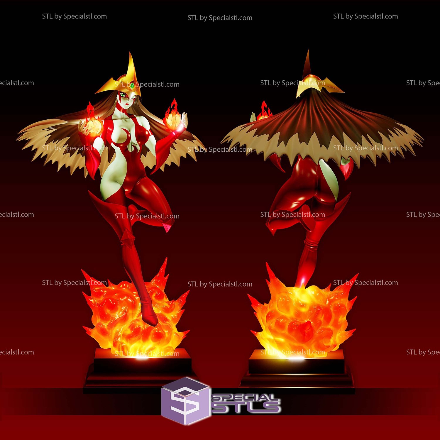 Elemental Hero Yu Gi Oh STL Files 3D Model — view 5