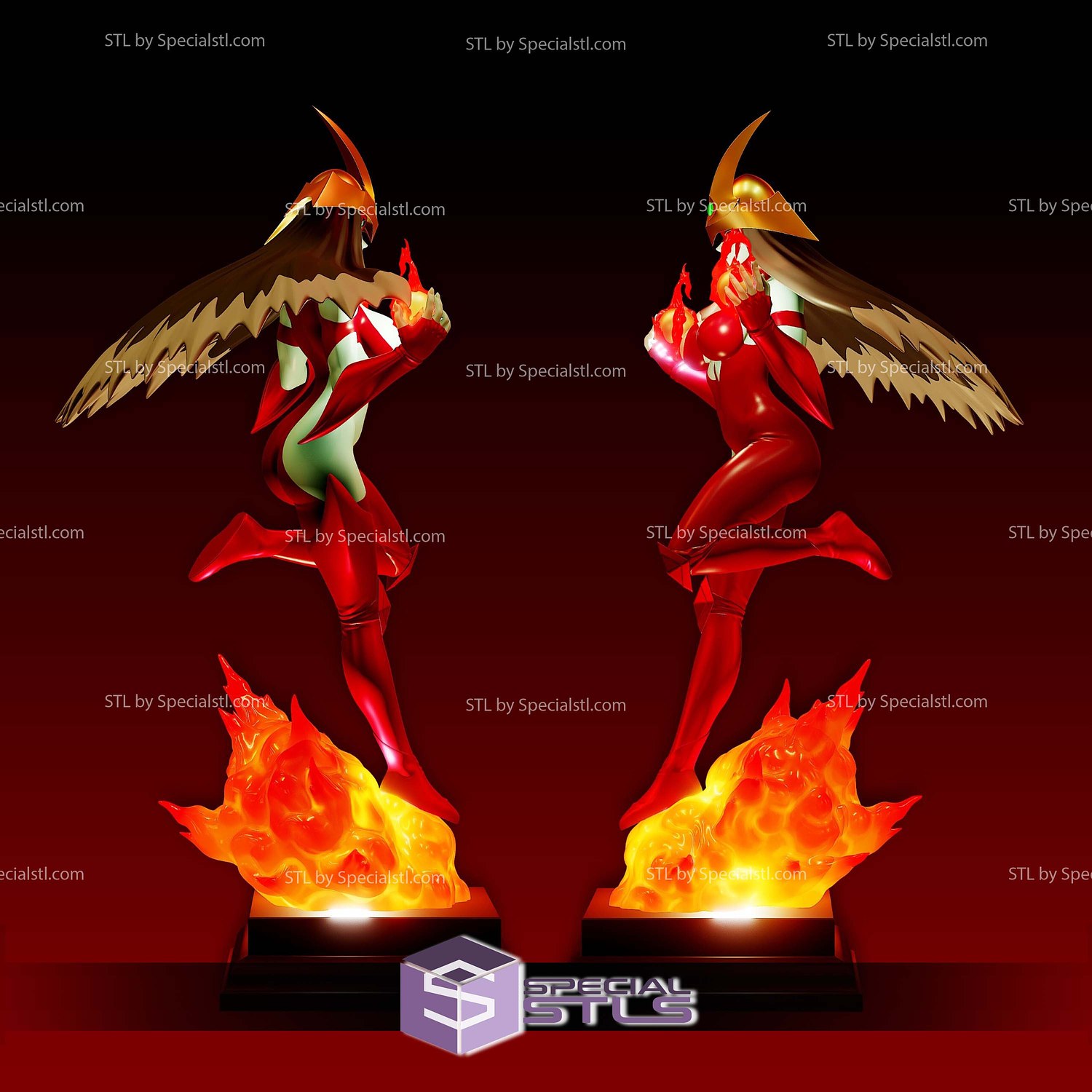 Elemental Hero Yu Gi Oh STL Files 3D Model — view 7
