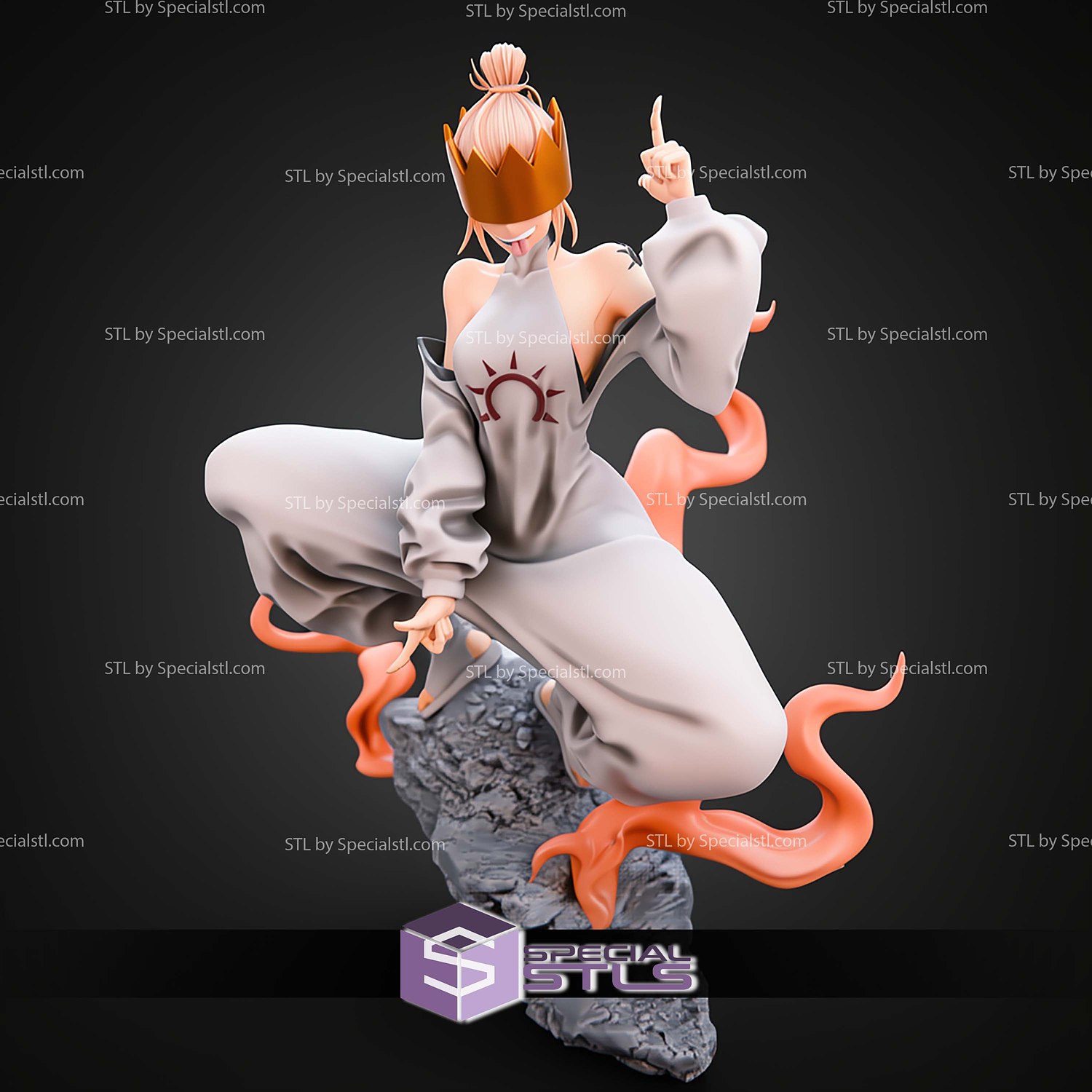 Haumea Fire Force 1-10 STL Files 3D Model — view 3