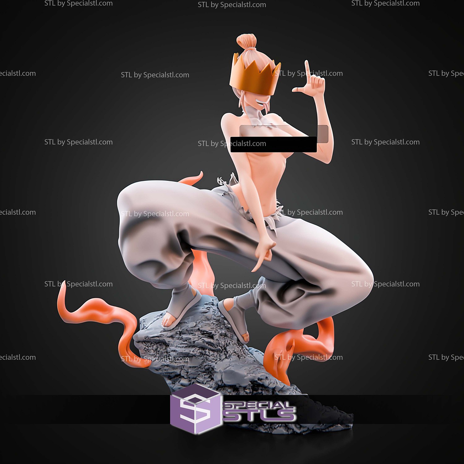 Haumea Fire Force 1-10 STL Files 3D Model — view 5