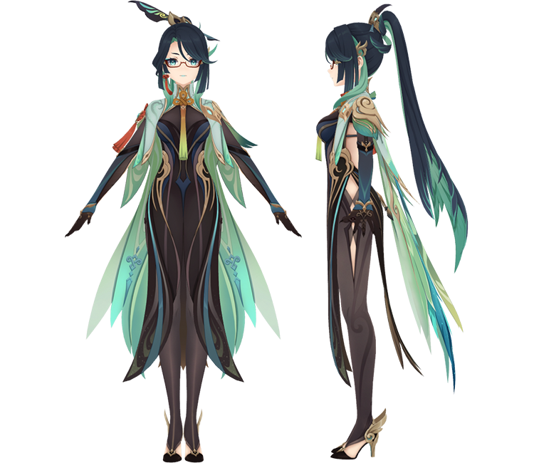 Genshin Impact Xianyun 3D STL Model