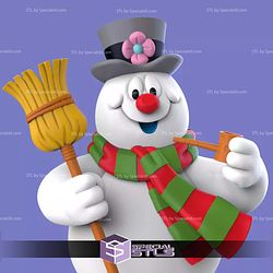 Frosty the Snowman STL Files 3D Model