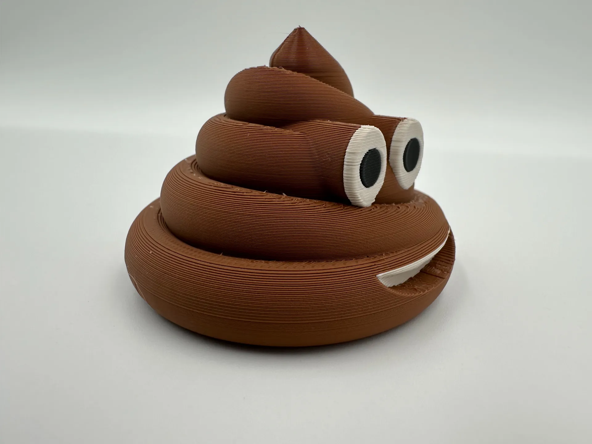 The Poop Emoji 3D 3MF Model — view 3