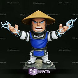 Chibi STL Collection - Lord Raiden 3D Model