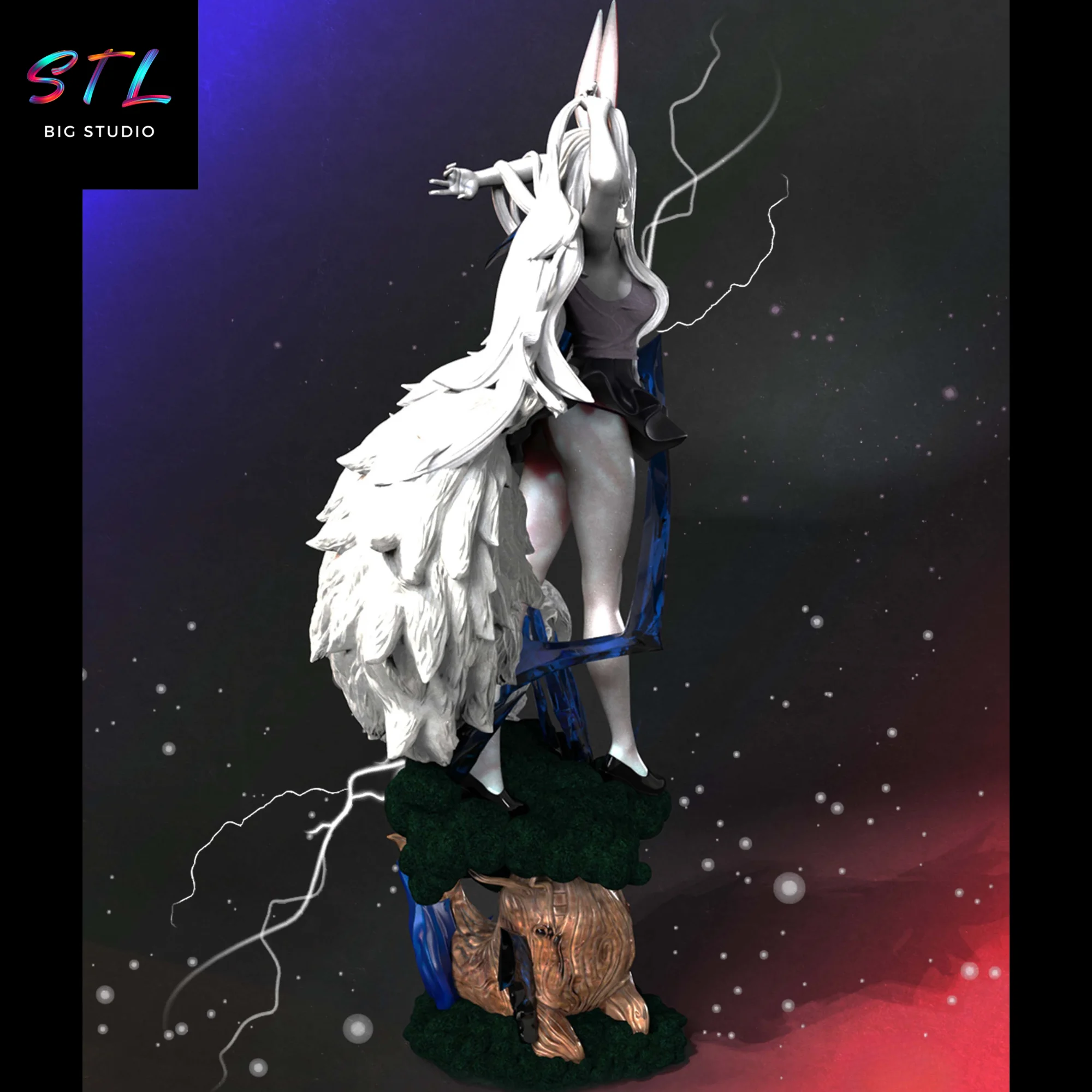 Carrot Sulong STL | One Piece | 3D Printable Figure Model — view 3